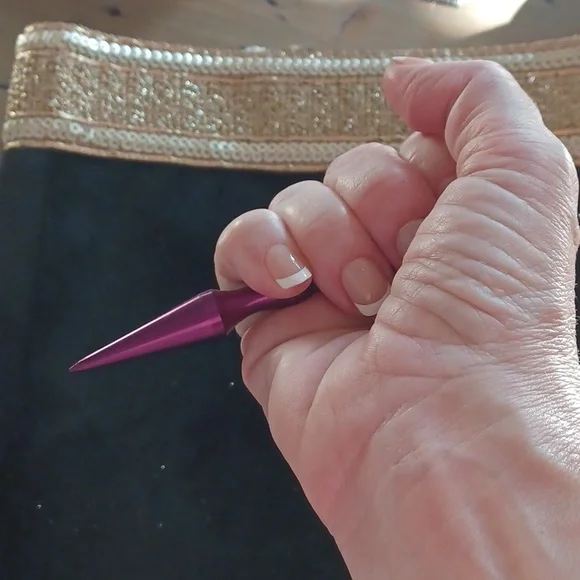 Safety striker bolt keychain PURPLE - Picture 3 of 3